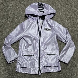 Justice Black and Purple Jacket